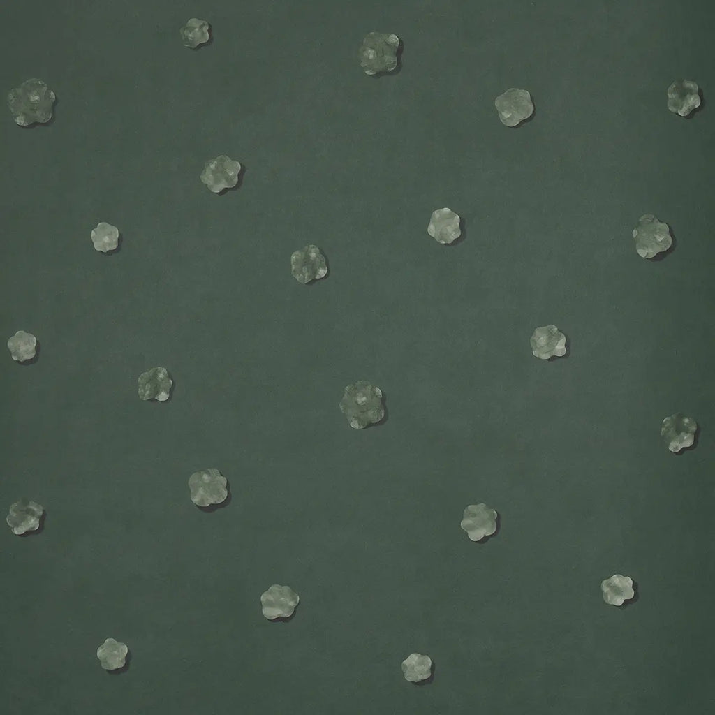 Heavenly Bodies Wallpaper - Deep Green