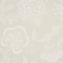 Load image into Gallery viewer, Hothouse Flowers Silhouette Wallpaper - Cream
