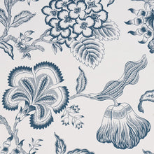 Load image into Gallery viewer, Hothouse Flowers Silhouette Wallpaper - Peacock On White
