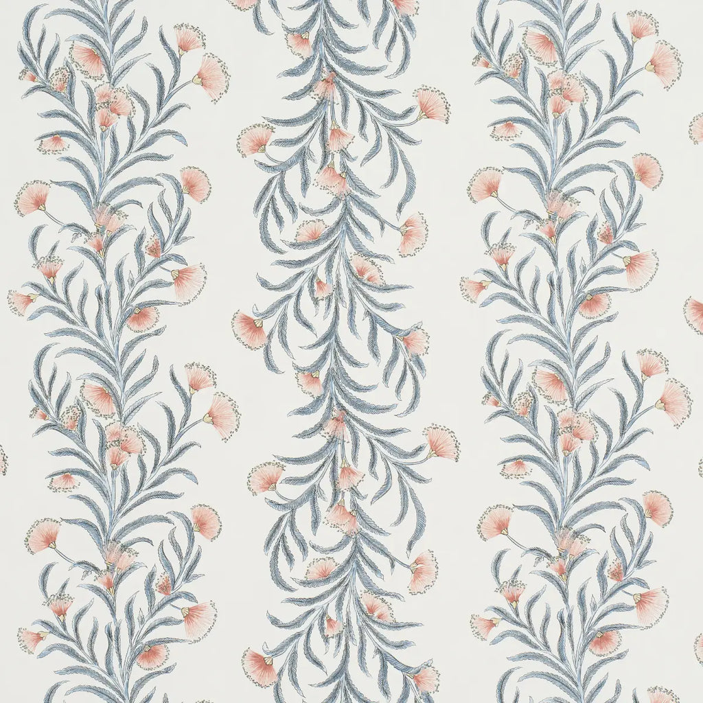 Tasmanian Mimosa Wallpaper - Pink & Grey