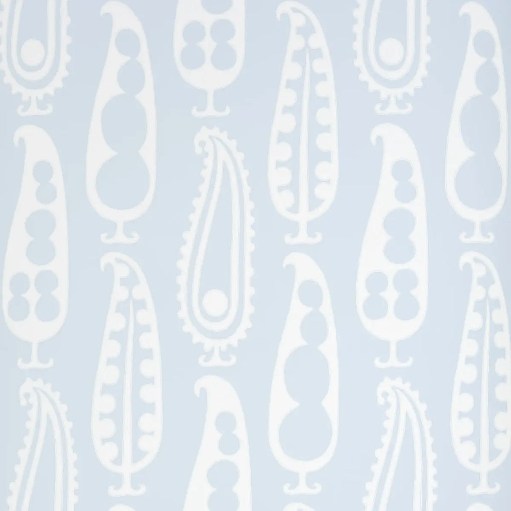 Paisley Peas Wallpaper - Sky