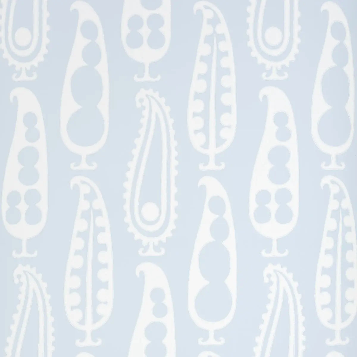 Paisley Peas Wallpaper - Sky