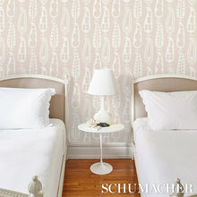 Load image into Gallery viewer, Paisley Peas Wallpaper in an interior setting