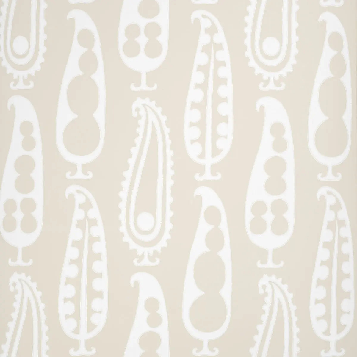 Paisley Peas Wallpaper