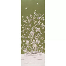 Load image into Gallery viewer, Chinois Palais Panel Wallpaper - Olive
