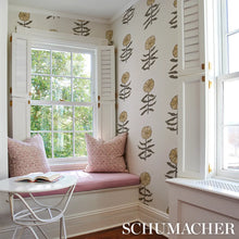 Load image into Gallery viewer, Pretty Petals Wallpaper in an interior setting