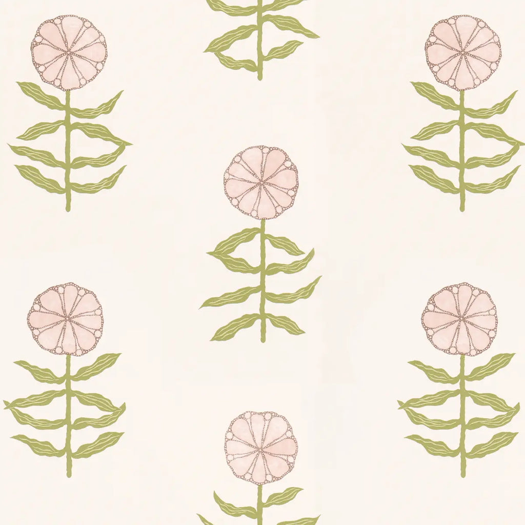 Pretty Petals Wallpaper - Blush
