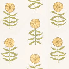Load image into Gallery viewer, Pretty Petals Wallpaper - Soft Yellow