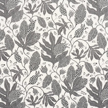 Load image into Gallery viewer, Polka Dot Jungle Wallpaper - Black &amp; Cream