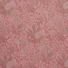 Load image into Gallery viewer, Polka Dot Jungle Wallpaper - Raspberry