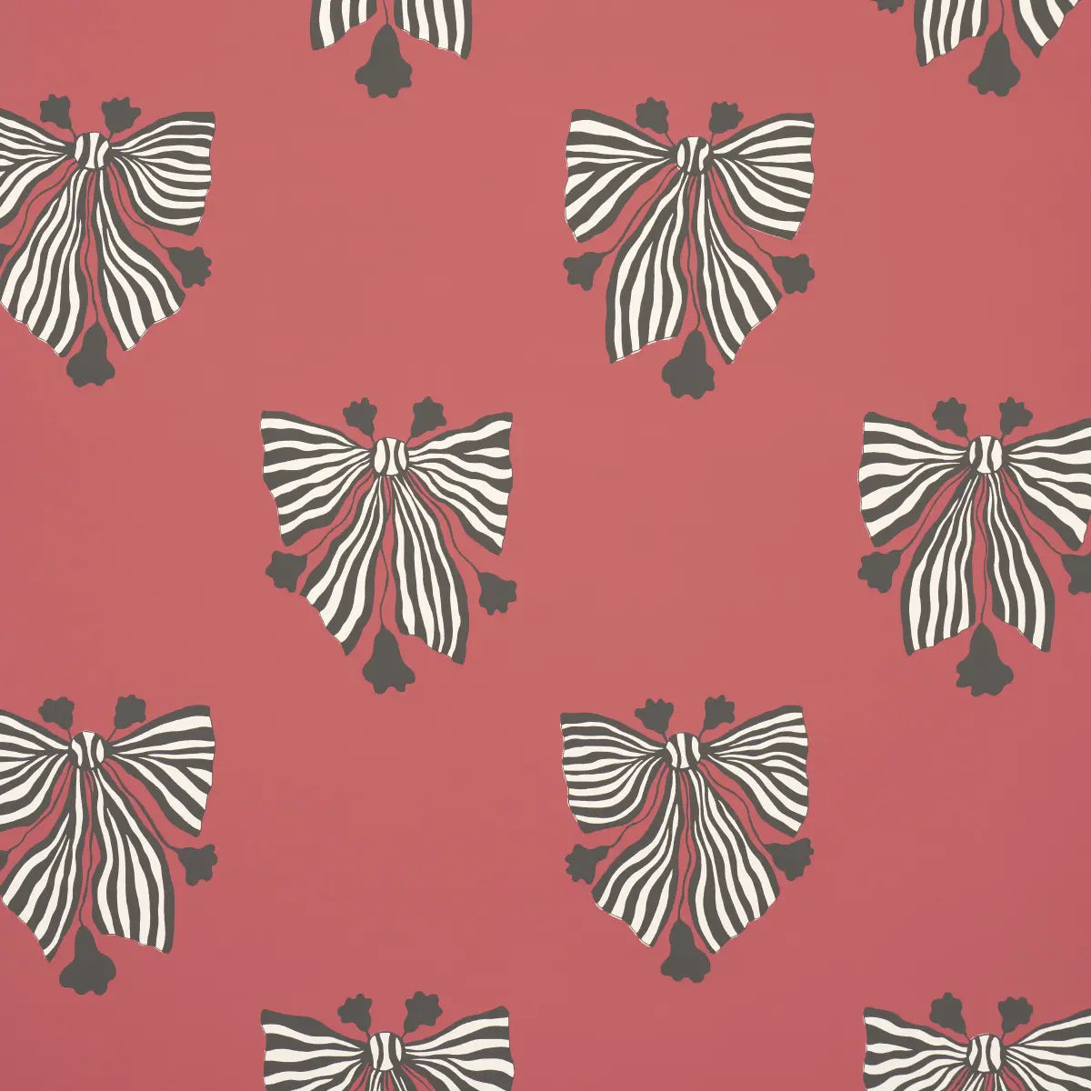 Bow-Wow-Wow Wallpaper - Red