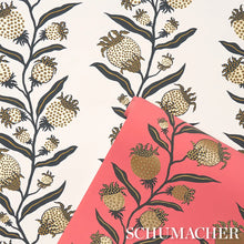 Load image into Gallery viewer, Thistle Vine Wallpaper in an interior setting