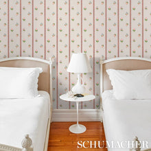 Load image into Gallery viewer, Les Fleurs Exotiques Wallpaper in an interior setting