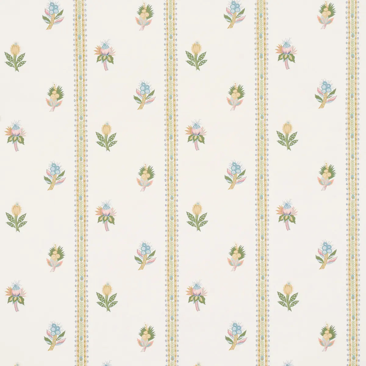 Les Fleurs Exotiques Wallpaper - Citron
