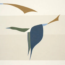 Load image into Gallery viewer, Flying West Wallpaper in an interior setting