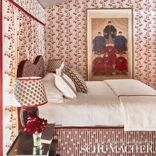 Load image into Gallery viewer, Bleeding Hearts Wallpaper in an interior setting