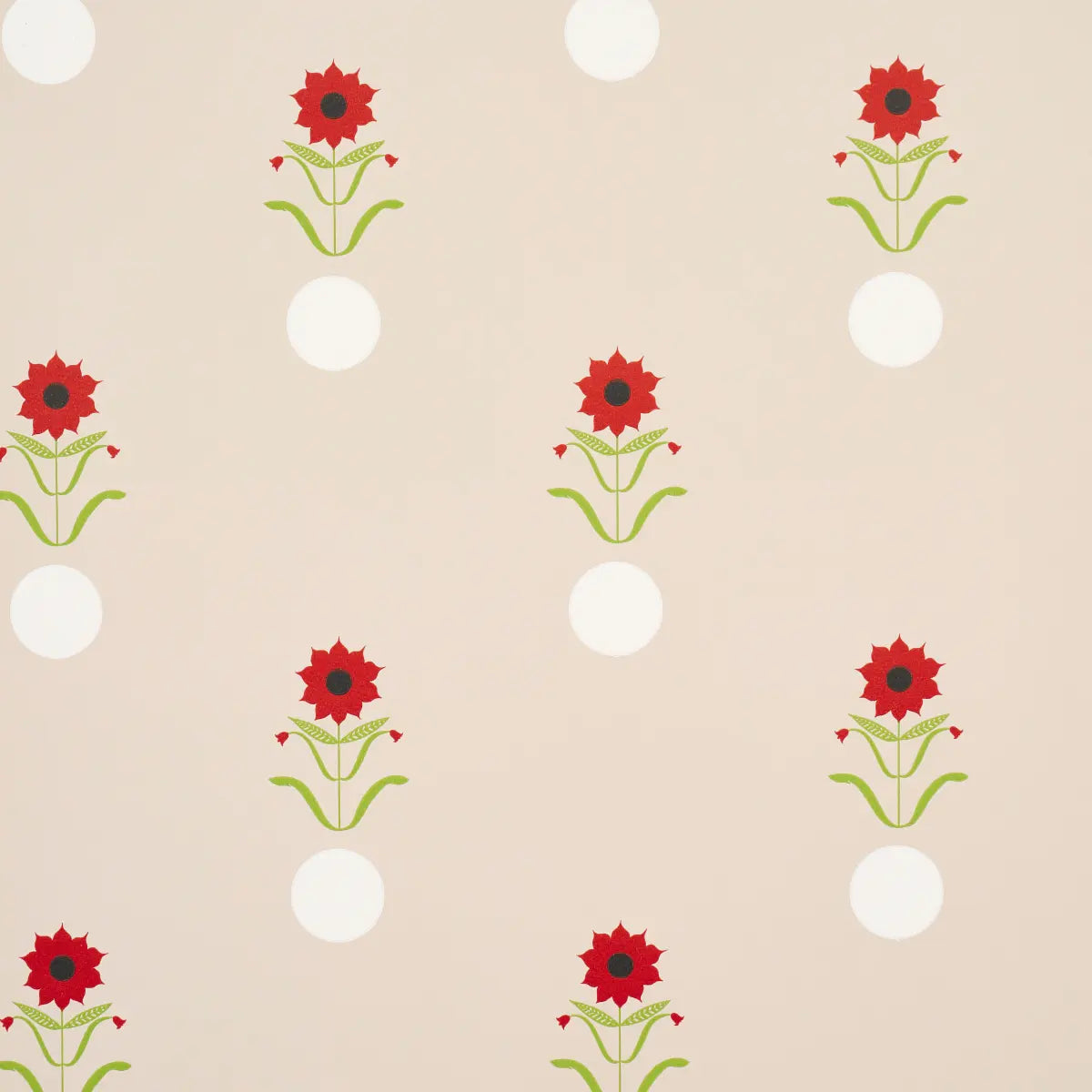 Forget Me Dots Wallpaper - Neutral