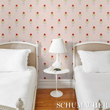 Load image into Gallery viewer, Forget Me Dots Wallpaper in an interior setting