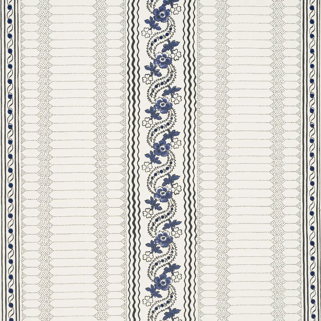 Serena Stripe Wallpaper - Blue