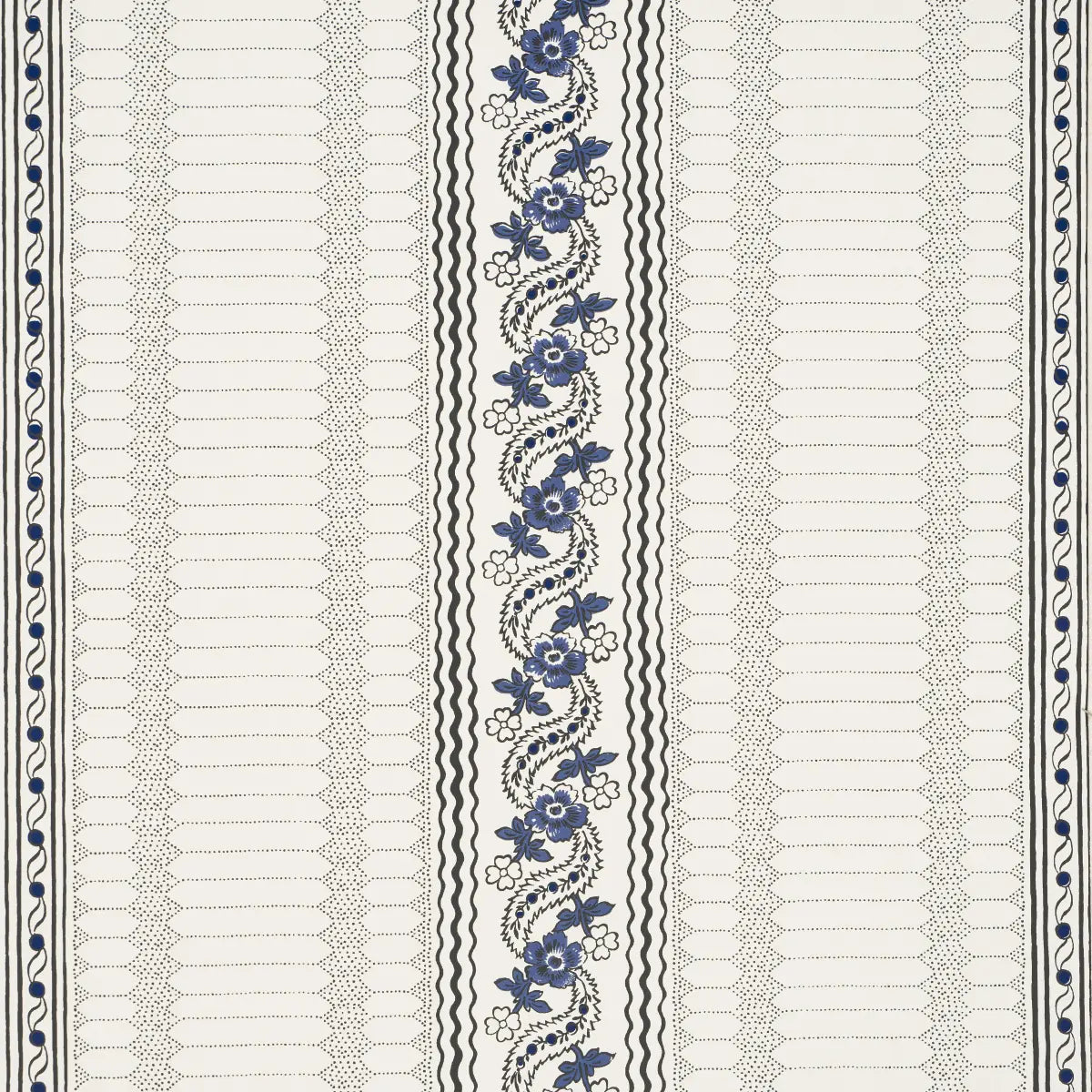 Serena Stripe Wallpaper - Blue