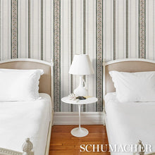 Load image into Gallery viewer, Serena Stripe Wallpaper in an interior setting
