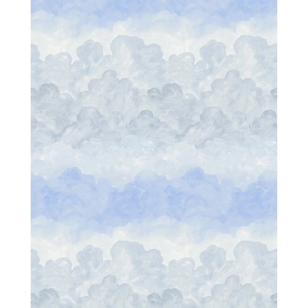 Painted Sky Wallpaper - Clear Blue