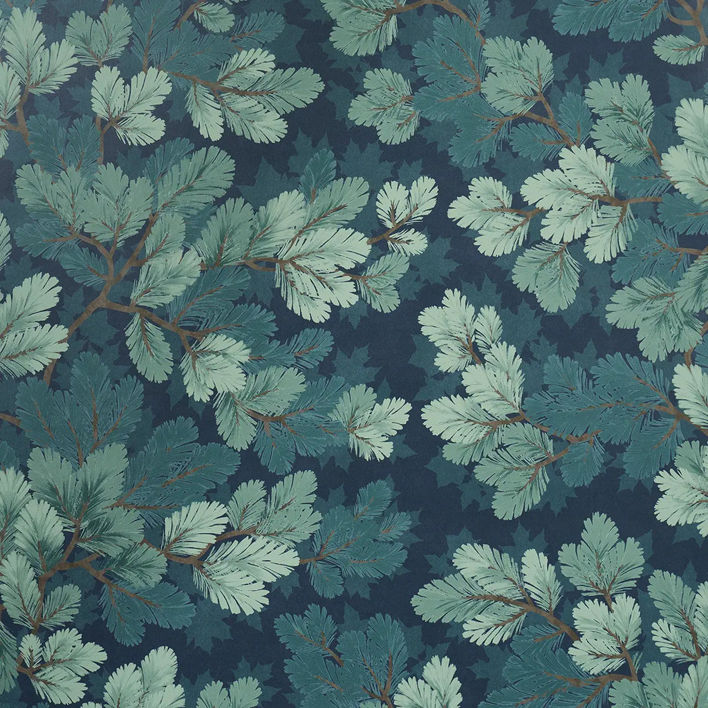 Covey Hedge Wallpaper - Midnight
