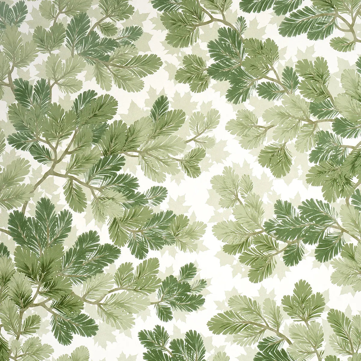 Covey Hedge Wallpaper - Sage