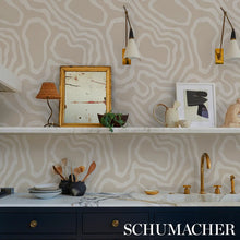 Load image into Gallery viewer, Defeo Wallpaper in an interior setting