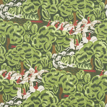 Load image into Gallery viewer, Margaret Schloeman's Fox Chase Wallpaper - Forest