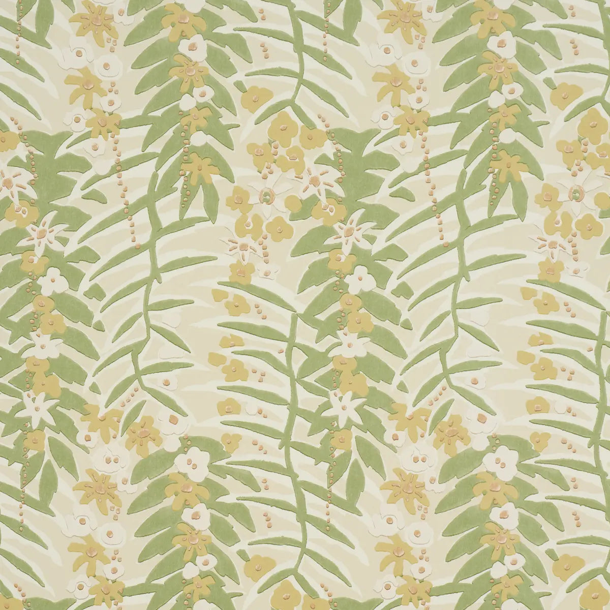 Ashbee Botanical Wallpaper - Citron