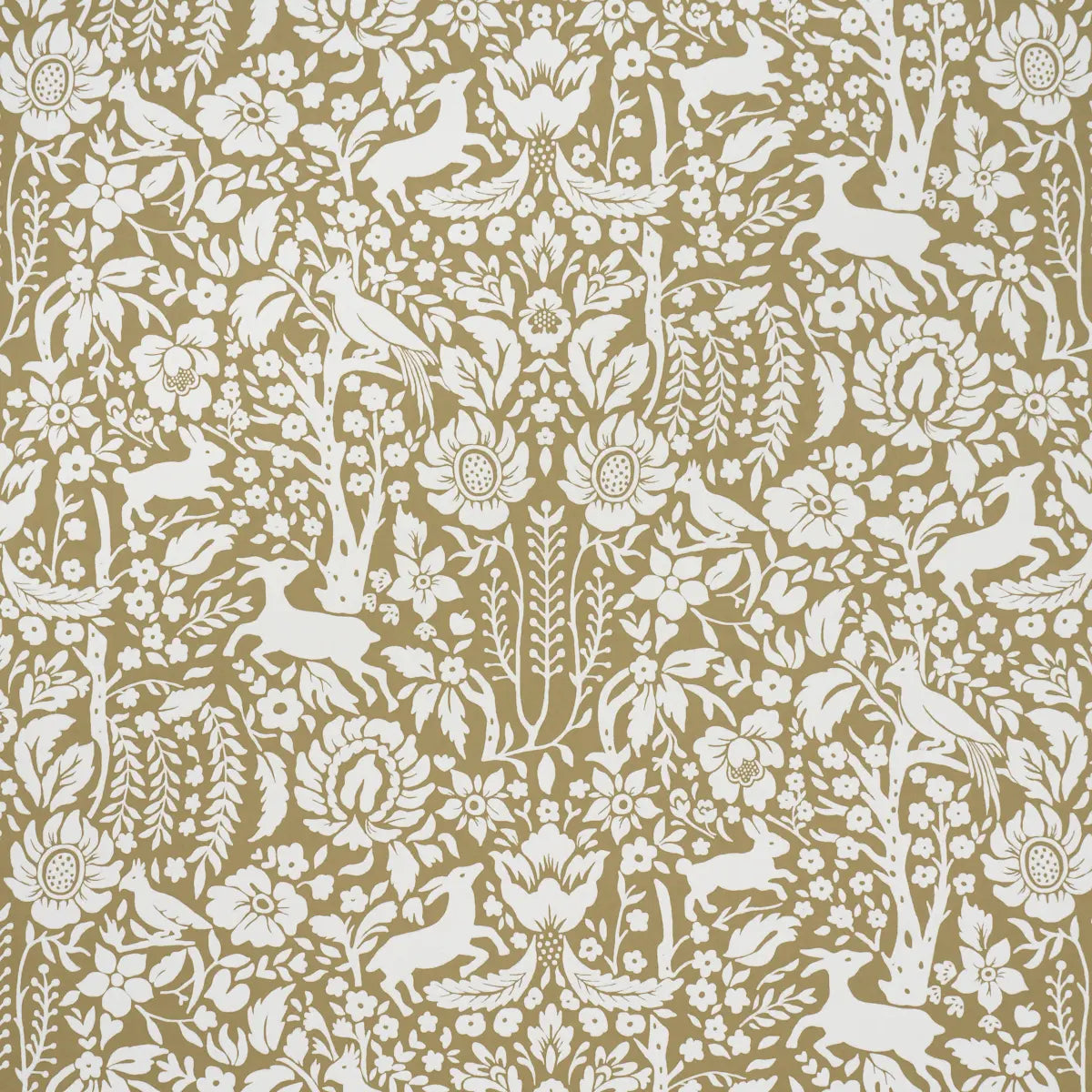Deerfield Wallpaper - Moss