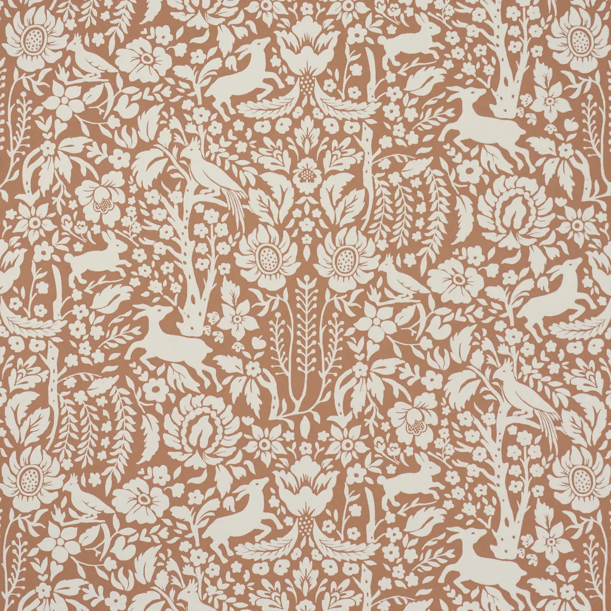 Deerfield Wallpaper - Spice