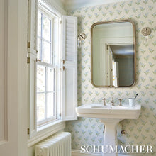Load image into Gallery viewer, Lily Of The Valley Wallpaper in an interior setting