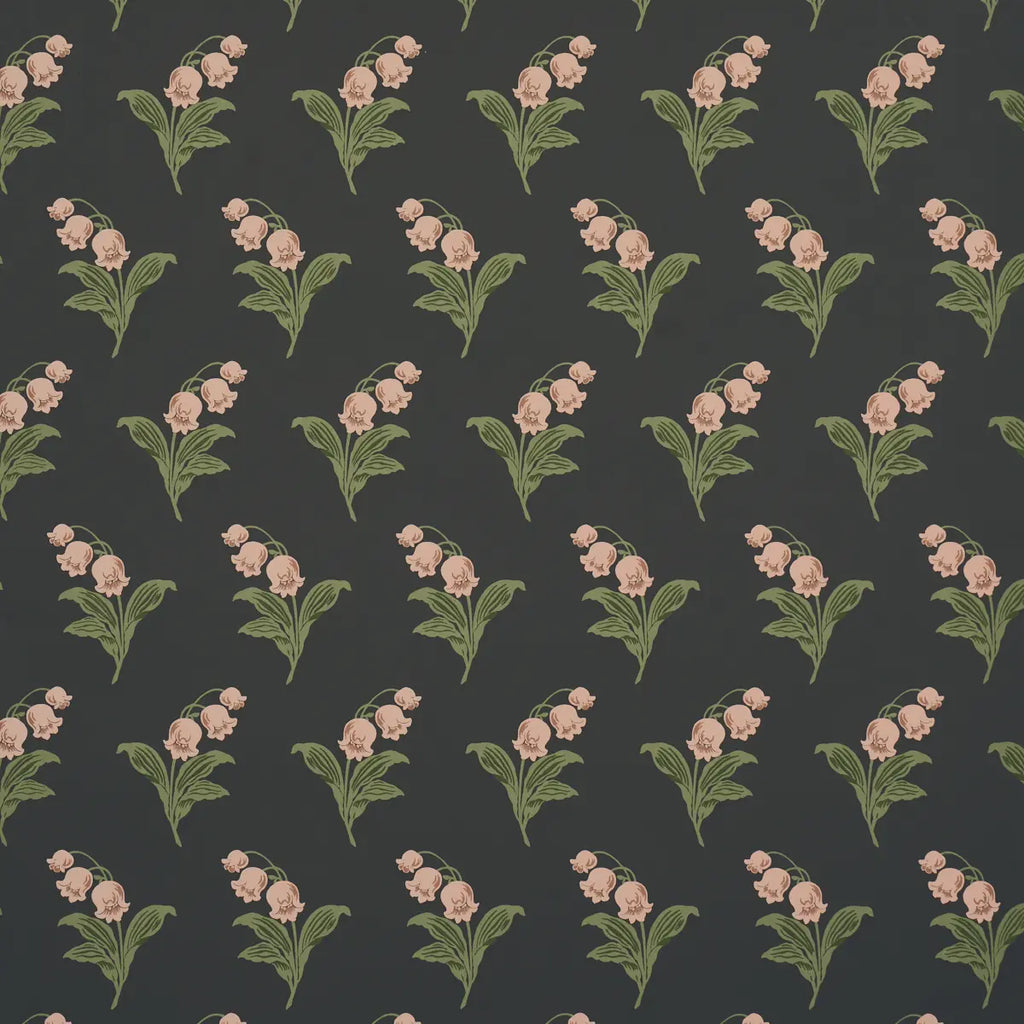 Lily Of The Valley Wallpaper - Midnight