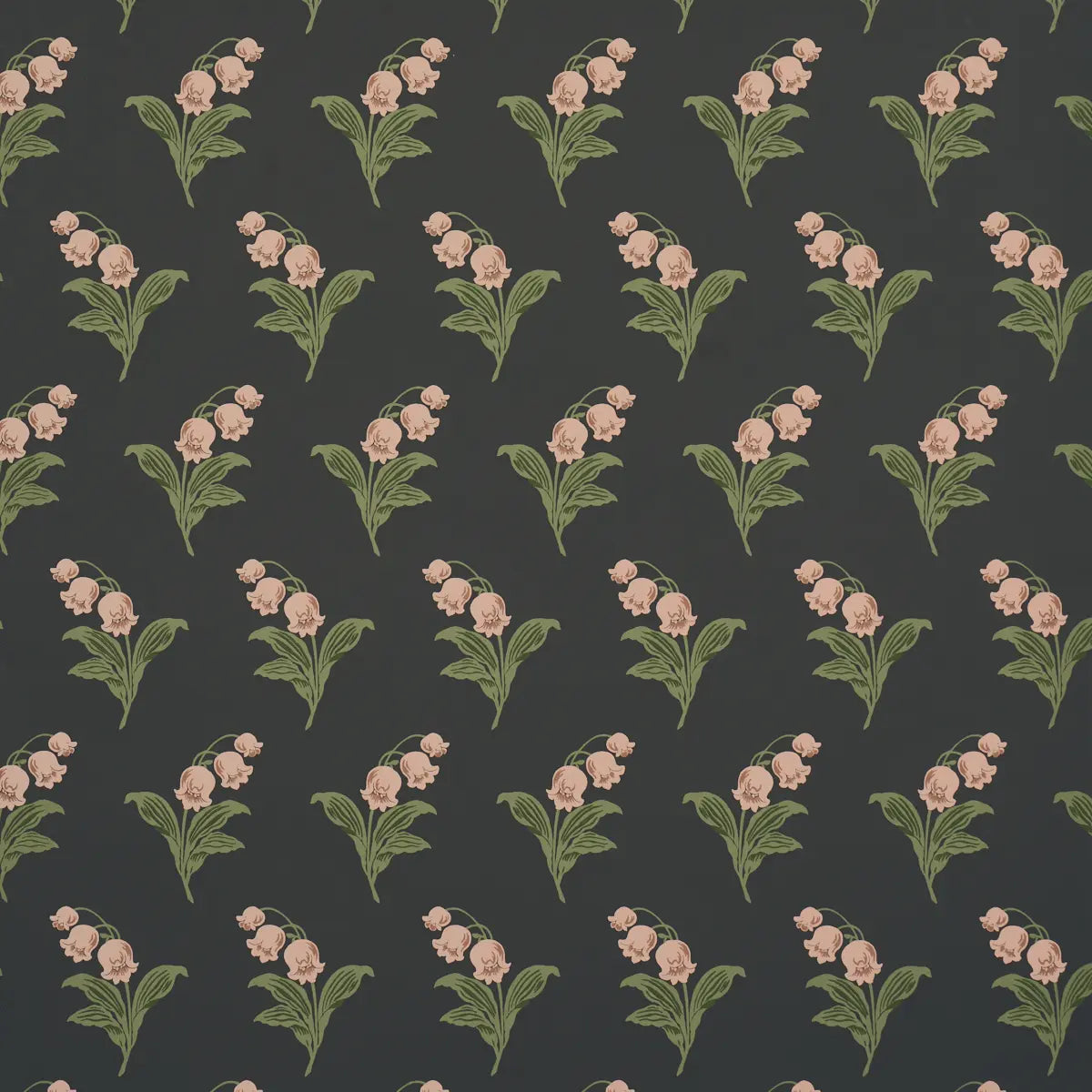 Lily Of The Valley Wallpaper - Midnight
