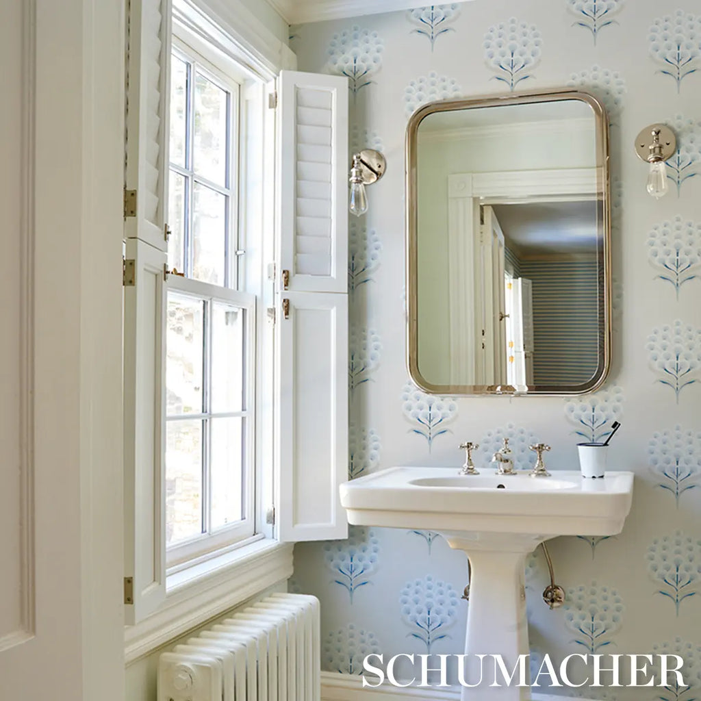 Aurelia Wallpaper in an interior setting