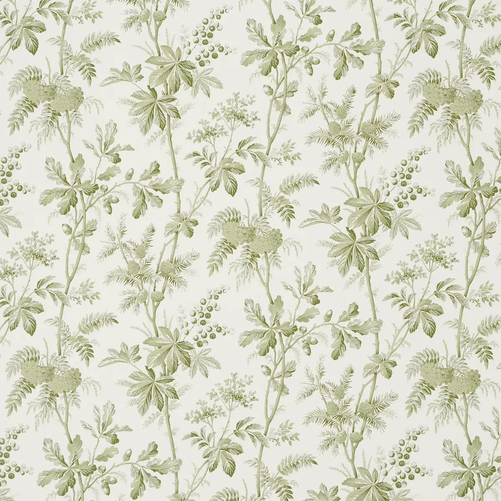 Brantwood Vine Wallpaper - Leaf