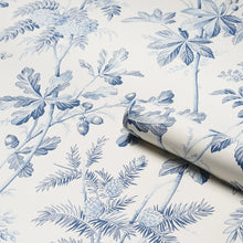 Load image into Gallery viewer, Brantwood Vine Wallpaper in an interior setting