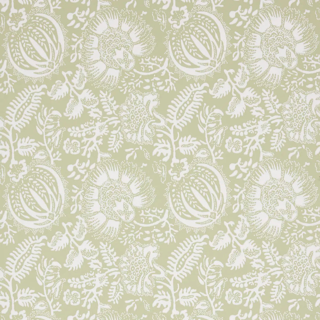 Pomegranate Print Wallpaper - Moss