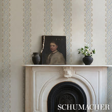 Load image into Gallery viewer, Leonidis Stripe Wallpaper in an interior setting