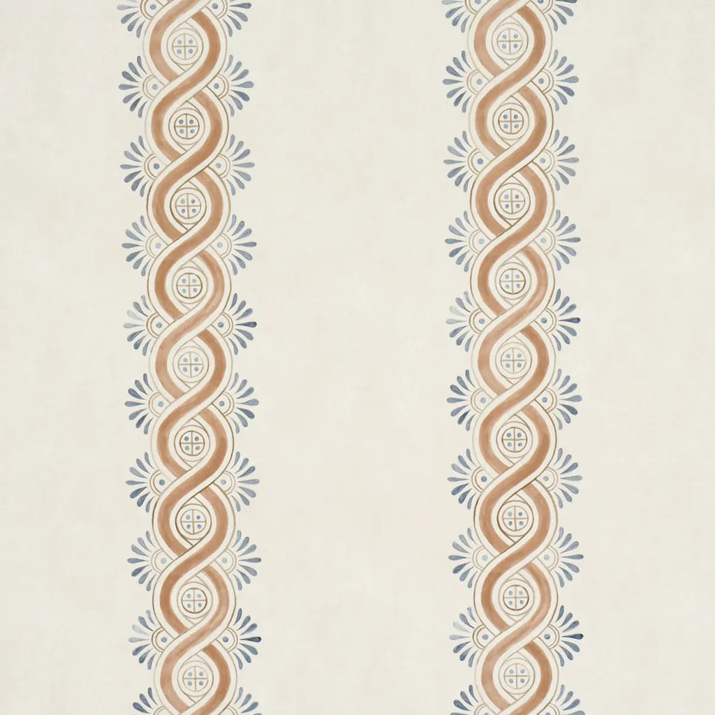 Leonidis Stripe Wallpaper - Saffron