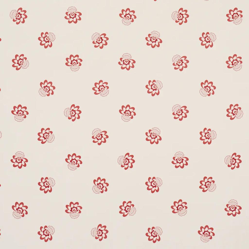 Auclair Floral Wallpaper - Red