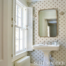 Load image into Gallery viewer, Auclair Floral Wallpaper in an interior setting