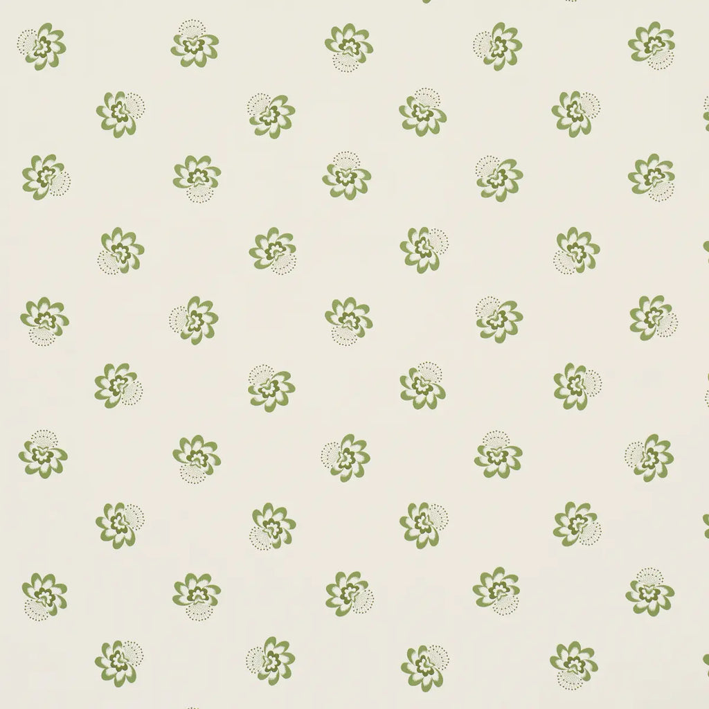 Auclair Floral Wallpaper - Green