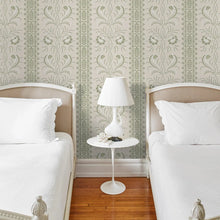 Load image into Gallery viewer, Bell Flowers Wallpaper in an interior setting