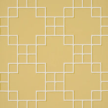 Load image into Gallery viewer, Georgette Trellis Wallpaper - Buttercup