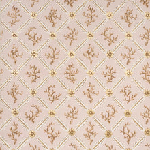 Load image into Gallery viewer, Corail Leaf Trellis Wallpaper - Blush