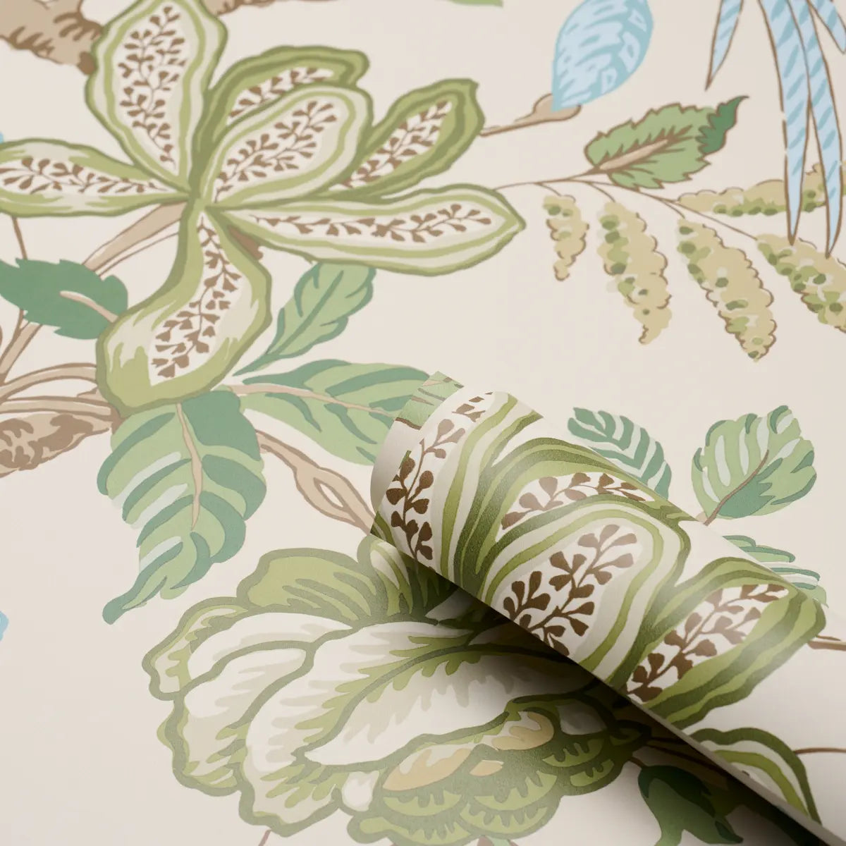 Huntington Gardens Wallpaper in an interior setting
