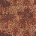 Tropical Safari Print Wallpaper
